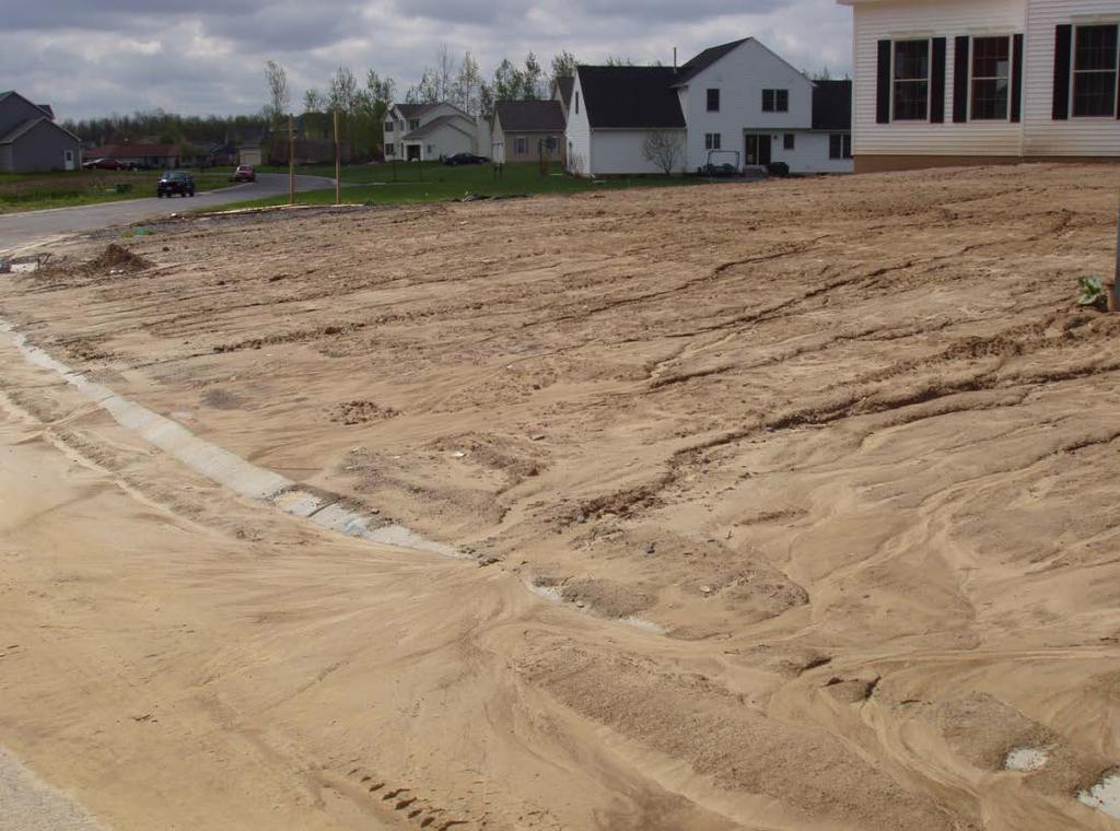 Stormwater Impacts from Erosion and Sedimentation
