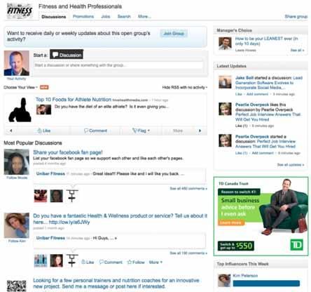 LinkedIn A networking tool to connect users in business. Allows users to share employment history and future objectives.