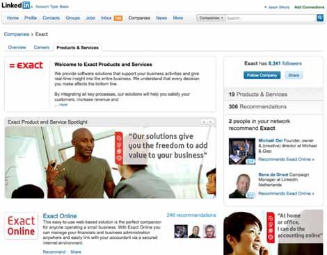 LinkedIn Company Pages Company pages: Showcase products, employees and current events