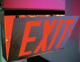 To help prevent light leakage around a sign perimeter, 3M Vinyl Foam Tape 4726 attaches securely on contact.
