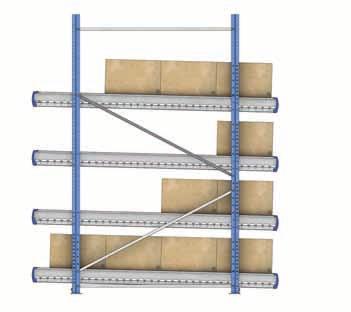 Construction Systems Layout of levels In addition to the above points, when arranging the levels and in order to guarantee the correct functioning and access to the stored products,