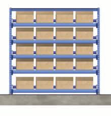 Conventional picking References per bay: 3 Boxes per reference: 12 No.