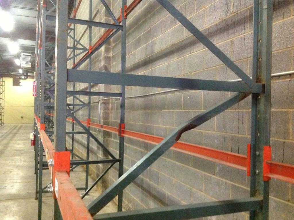 The use of existing racking that is relocated may trigger engineering