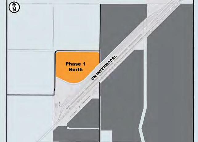 Real Estate Solutions: Buildings Over 500,000 ft² CN Calgary Logistics Park offers ready-to-build sites to accommodate warehousing and distribution facilities that require buildings up to 1.