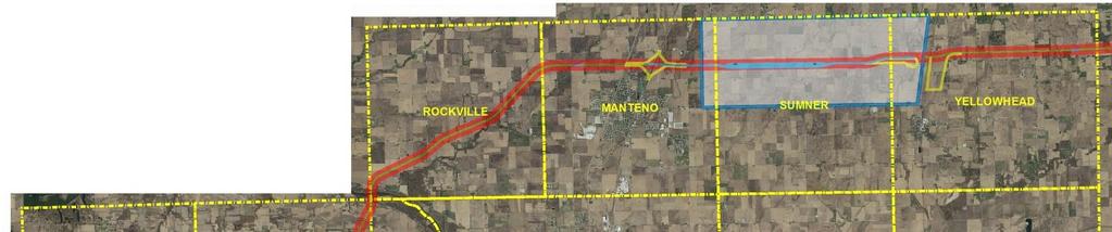 KANKAKEE COUNTY The rail would travel 41.2 miles through Kankakee County.