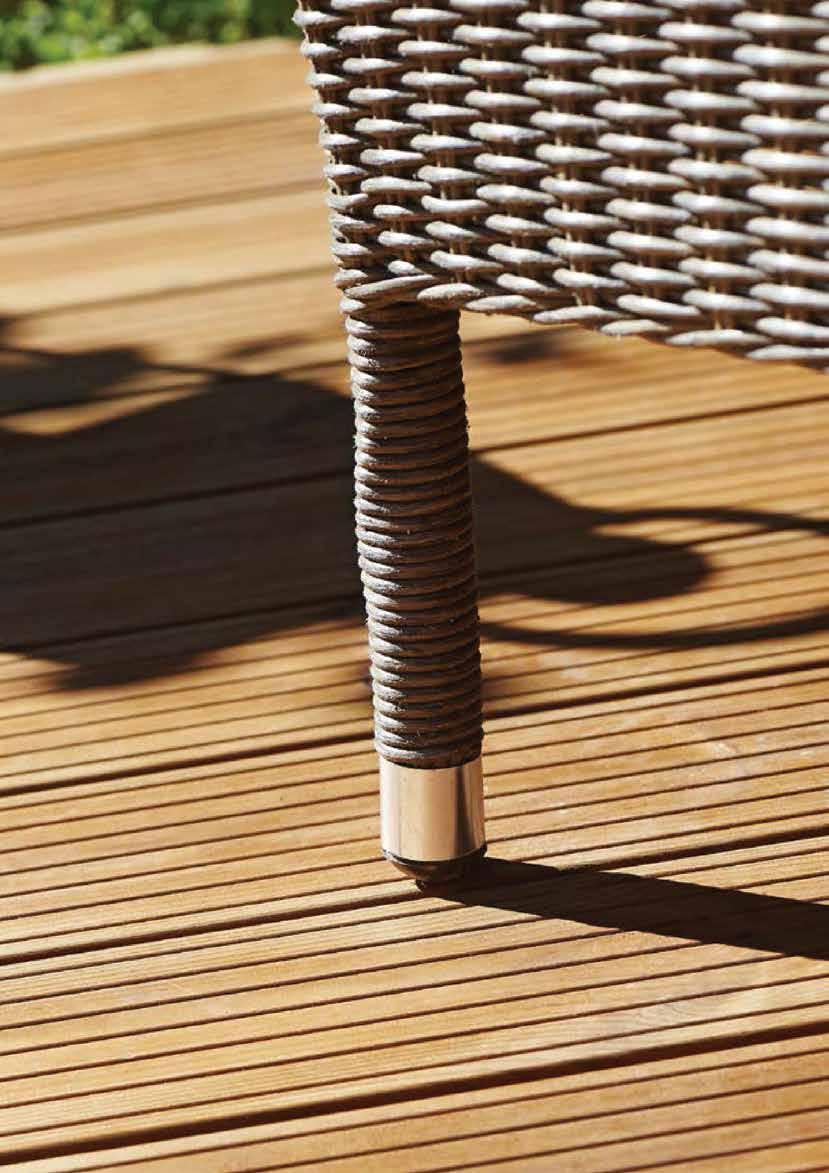 THERMOWOOD DECKING APPLICATIONS THERMOWOOD is an outstanding deck material due to its stability and durability.