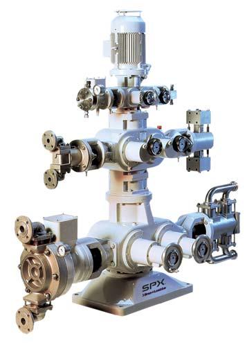 only pump manufacturer worldwide to offer both vertical and horizontal combinations of metering pumps.