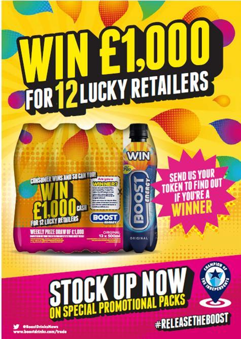 win cash and support for their stores 2016 Crystal Bottle (celebrated our 15 th anniversary) - provided retailers with a chance to win cash by
