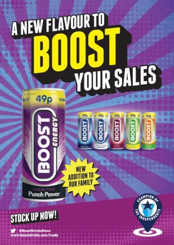 10 promotion Why? To support the retailer on POR and drive purchase. We launched a NEW sugar free 250ml Punch Power Flavour Why?