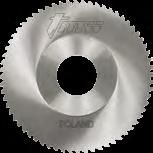 stable load and working conditions TMX Diameter Range 200mm 315mm B & Bw 15º Saw Blades Manufactured according to DIN 1838,