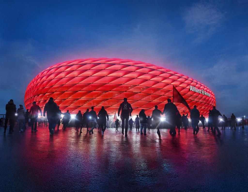 FC Bayern München Allianz Arena use case Software and cloud-based solutions for higher pitch quality and thus a better game experience MindSphere-based apps