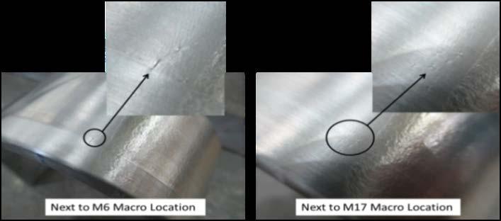 Figure 4 shows the three broken tensile specimens. All three tensile specimens broke on the retreating side of the weld, in the AA7085-T721 HAZ. Figure 2: Friction stir welding process.