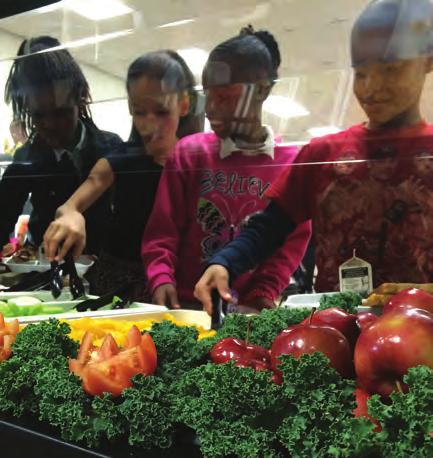 Committed to helping children achieve the public health goal to make half their plate fruits and vegetables in order to live longer, healthier lives, the Foundation