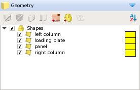 13] Figure 12: Geometry browser Figure 10: Create right column shape