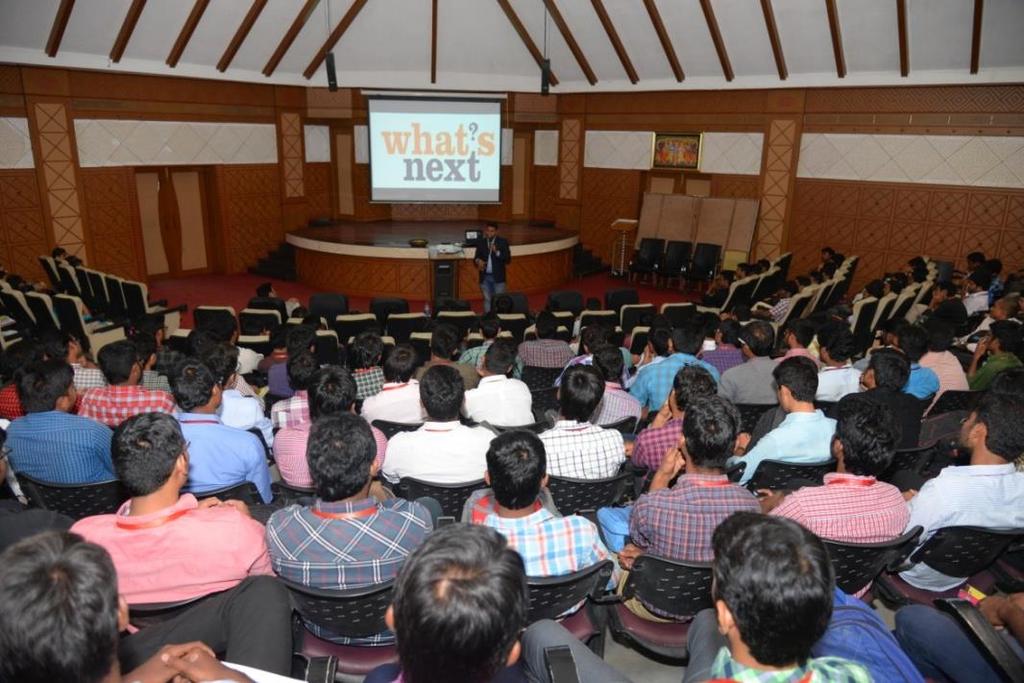 Students of Mechanical Engineering listening to the lecture SREE VIDYANIKETHAN ENGINEERING COLLEGE (AUTONOMOUS) Sree Sainath Nagar, Tirupati 517 102, A.P.