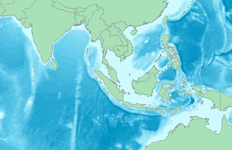 Andaman Sea South China Sea