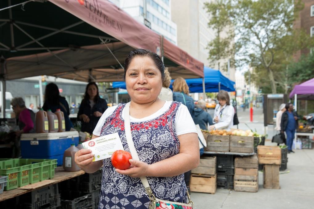 Fresh Pantry Funded by Wholesome Wave, GrowNYC collaborated with five food pantries to provide pantry members with nutrition education and a $12 incentive towards the purchase of fresh fruits and