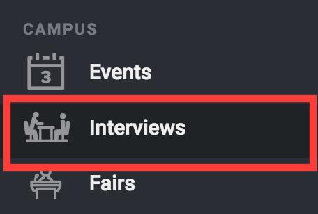 In order for students to apply to your interview schedule, you will need to attach at least one job before the <Apply Start Date>.