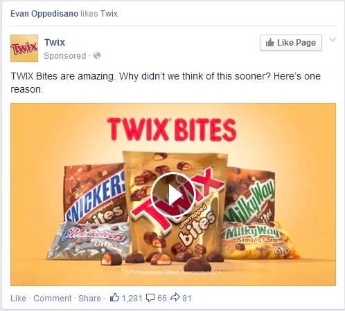 from Twix.
