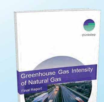 Greenhouse gas emissions from natural gas Factual data on greenhouse gas emissions from natural gas The European gas industry is increasingly asked to show how the greenhouse gas (GHG) intensity of