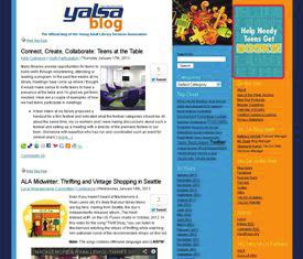 in print online in person YALSA s Blogs YALSAblog www.yalsa.ala.