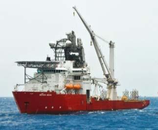 of custom-built ships and supplies for offshore
