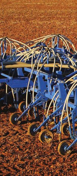 SPECIFY A MACHINE TO SUIT YOUR FARMING CONDITIONS Versatility is the major benefit when choosing from the Gason tillage planter range.