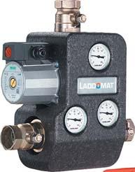 Its consists of a cast-iron body, thermo-regulation valve, pump, nonreturning valve, ball valves and thermometers.
