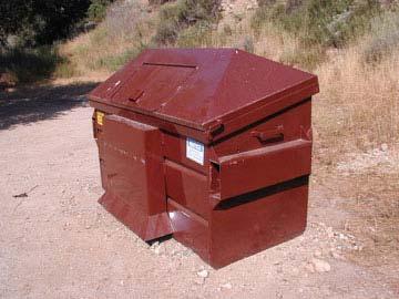 Exposed As long as dumpster is lidded and in good condition (no