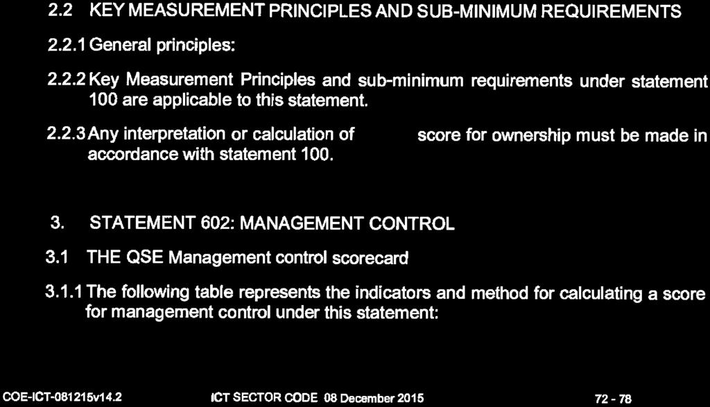 1.3. 1 Net Value 8 Refer to 2.2 KEY MEASUREMENT PRINCIPLES AND SUB -MINIMUM REQUIREMENTS 2.2.1 General principles: 2.2.2 Key Measurement Principles and sub -minimum requirements under statement 100 are applicable to this statement.