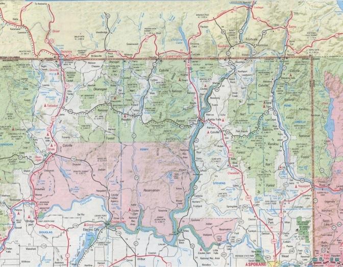 Projects Location Map Keenleyside Dam Columbia River Brilliant Dam Kootenay River Okanogan River Lake Roosevelt Waneta