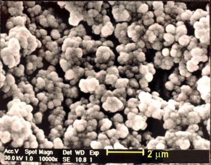 composition of micro silica used in the present program Fig-3.1: SEM micrograph showing: Micro silica Table-1: Chemical Composition of Micro Silica S.NO. Constituent Percentage 1 SiO2 91.