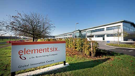 THE POWER OF ELEMENT SIX ELEMENT SIX Element Six is the world leader in synthetic diamond supermaterials and one of the major players in tungsten carbide manufacturing.