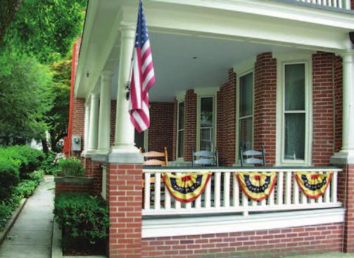 Traditional Front Porch on Spruce Street 20.