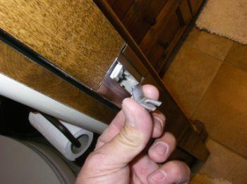 Northeast bathroom pocket door latch noted as broken. 6. Electrical 7. GFCI 8.