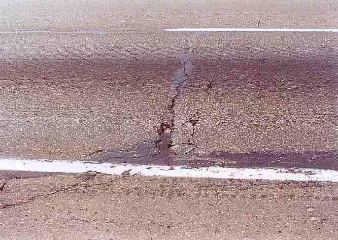 Unsealed Cracks Photo B-22.