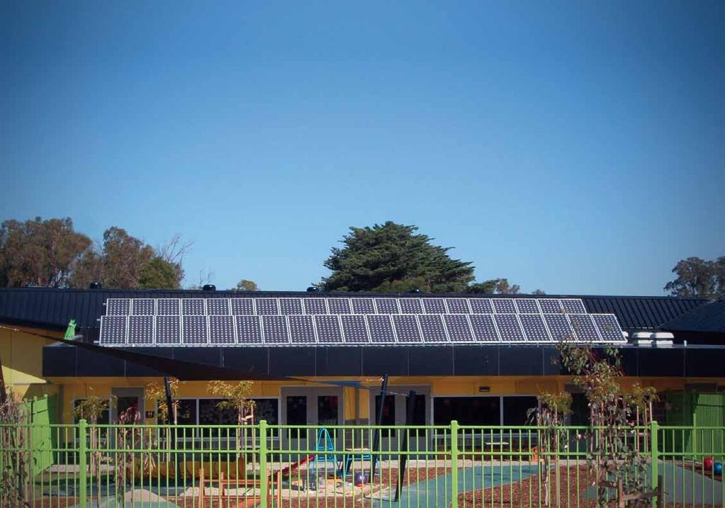 Latrobe City Council Intergenerational hub System size: 40 x 175 W Modules = 7kW Project manager: Luke Pickles Lead Installer: Jan Stockley BCSE accredited Electrician: Deb Porter BCSE accredited