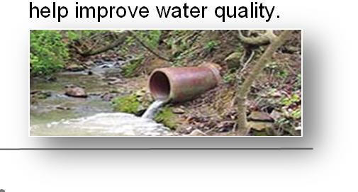 PRINCIPAL 4 WATER POLLUTION PREVENTION Water & Sewers Water and wastewater services are provided through split jurisdiction with the City of St.
