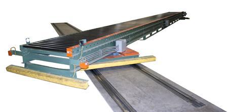 Low Profile IPT The Low Profile IPT is a transfer cart topped with a powered roller conveyor turntable in a compact elevation. Used to move and rotate large products.