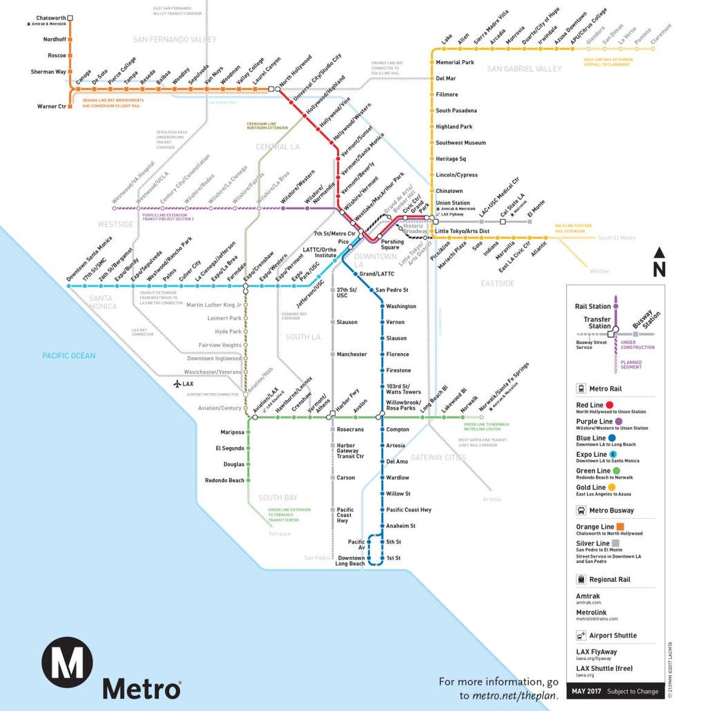 Metro Rail & Busway System