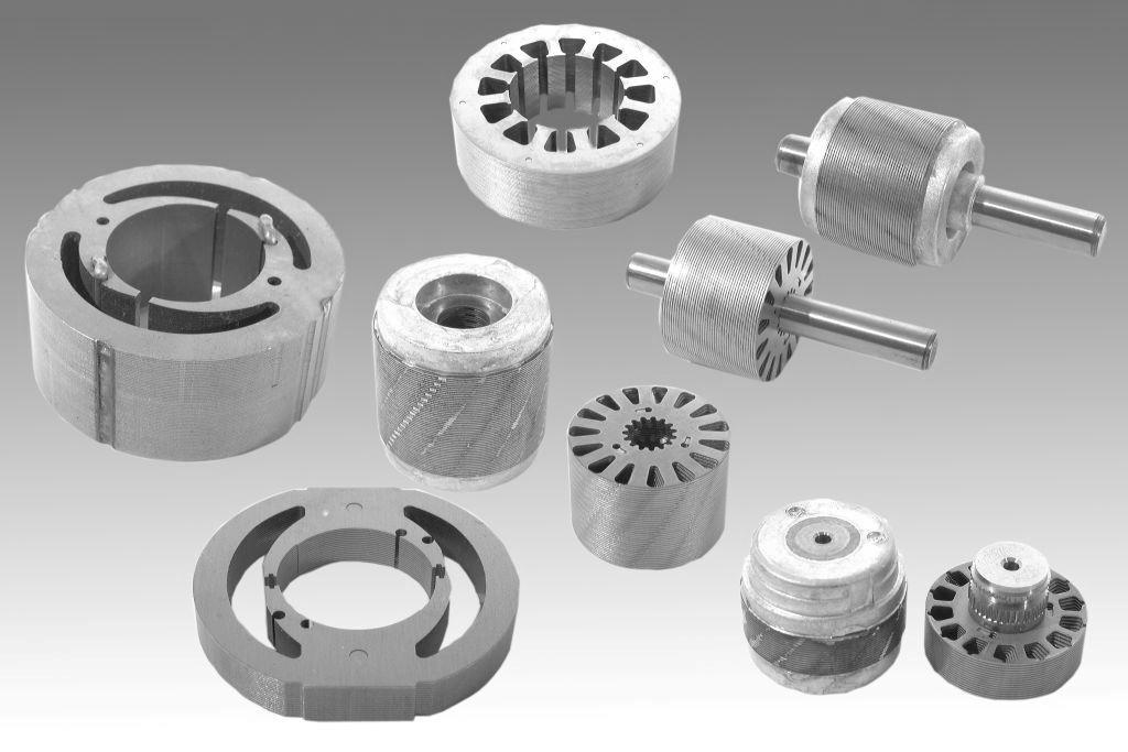 industry. SMC materials coupled with the P/M production process open new possibilities in the design and manufacture of parts for electrical applications.
