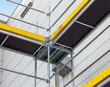 System advantages PERI UP Easy The lightweight and fast facade scaffolding for safe working conditions PERI UP Easy is a "lightweight" under the steel facade scaffolding systems and stands for quick