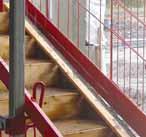 The Miller EPIC Stair Barrier System provides