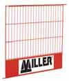 1 kg) M3226 Miller EPIC Posts are galvanized steel construction and designed with the Quiclox auto-locking mechanism to secure the post into the base making installation and dismantling quick and