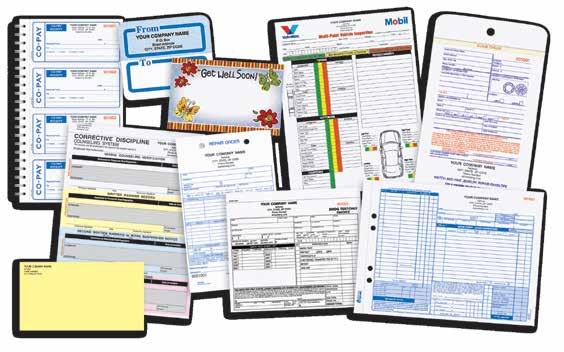 Types: Continuous Laser Unit Sets Sales Books Register Forms Guest Checks Flow Sheets Time Tickets Subscription Order Forms Stock/Custom Forms prepare your statements, invoices or purchase orders.