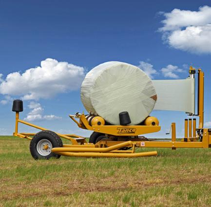 Round Bale Wrappers Trailed E100 SA Autowrap Description The E100 SA is a simple, robust and economical wrapper.
