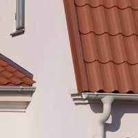 A complete roof solution Installation Lindab Roca is supplied in panels and