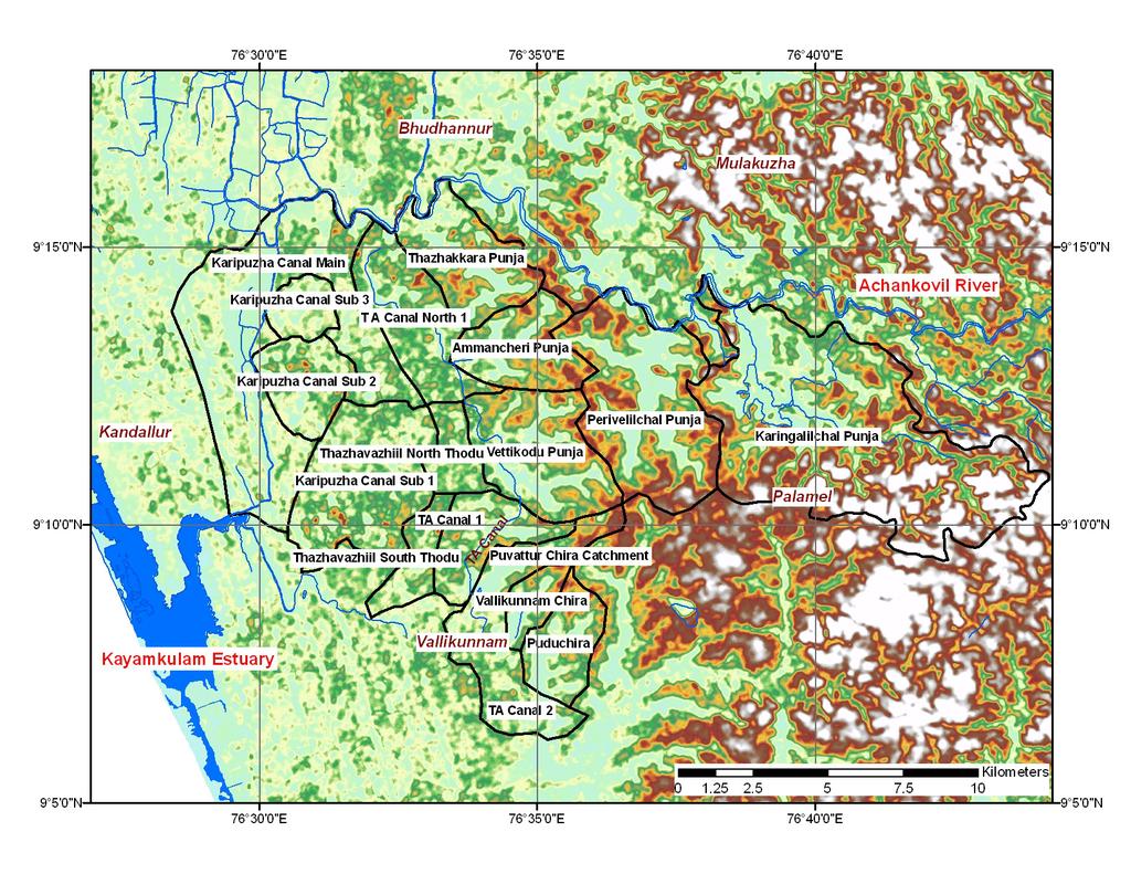 156 Water Resources Management VI Figure 2: Figure 3: Digital elevation model