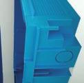 corrugated conduits Side flages for a greater stability on the