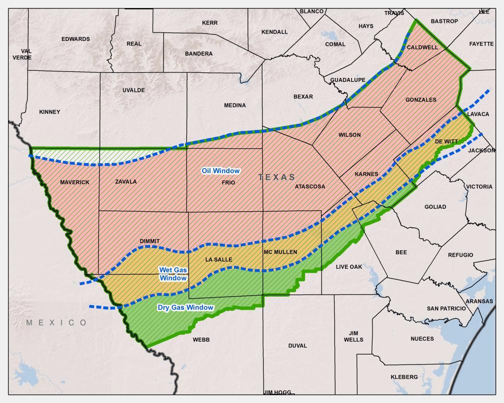 EAGLE FORD Unconventional liquid play Total Net CHK Acreage 460,000 net acres 0-6% CO 2 % H 2 S: negligible up to 3% Moving water, crude oil and wet gas Very rich natural gas associated with variety